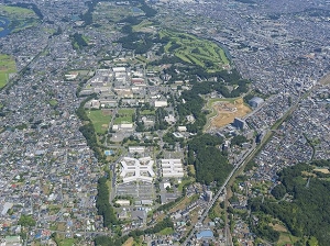 キャンプ座間航空写真