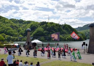 相模湖やまなみ祭の様子