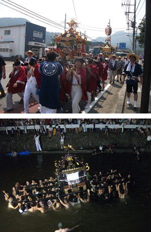 青山神社例大祭の写真