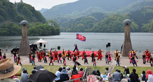 相模湖やまなみ祭の様子