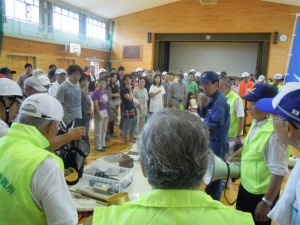 光が丘地区独立防災隊連絡協議会の活動の様子の写真3