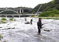 あゆ釣り解禁（2023年6月撮影分）の拡大写真を表示