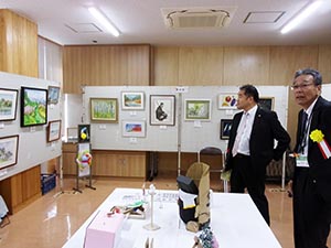 清新公民館まつり　展示会場写真