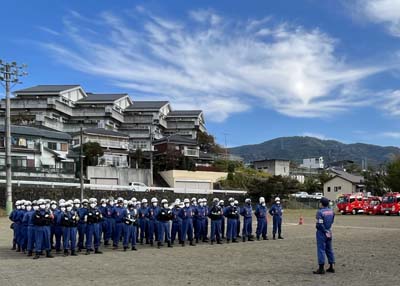 写真：秋季訓練