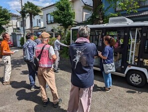 新磯地区での運転者講習会の様子　写真