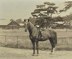 盛岡高等農林時代の高城治平先生（昭和14年8月）　写真